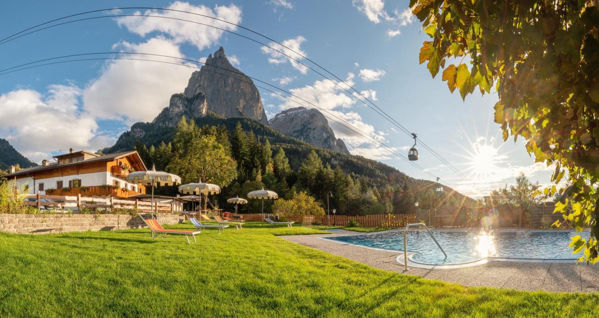 Hotel Profanter Siusi Esterno foto